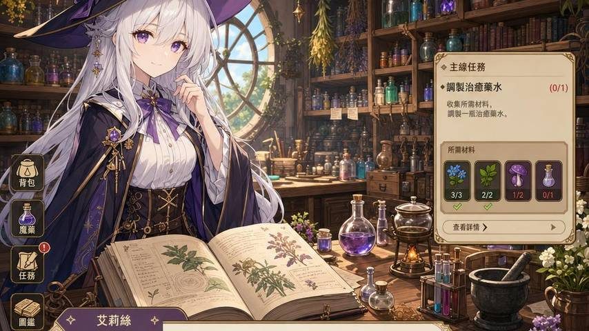 魔女秘药 任务推进 场景图 2